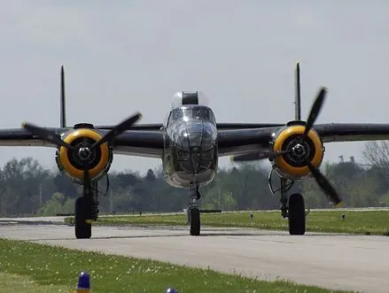 B-25 at Wings and Wheels in Northeast Ohio