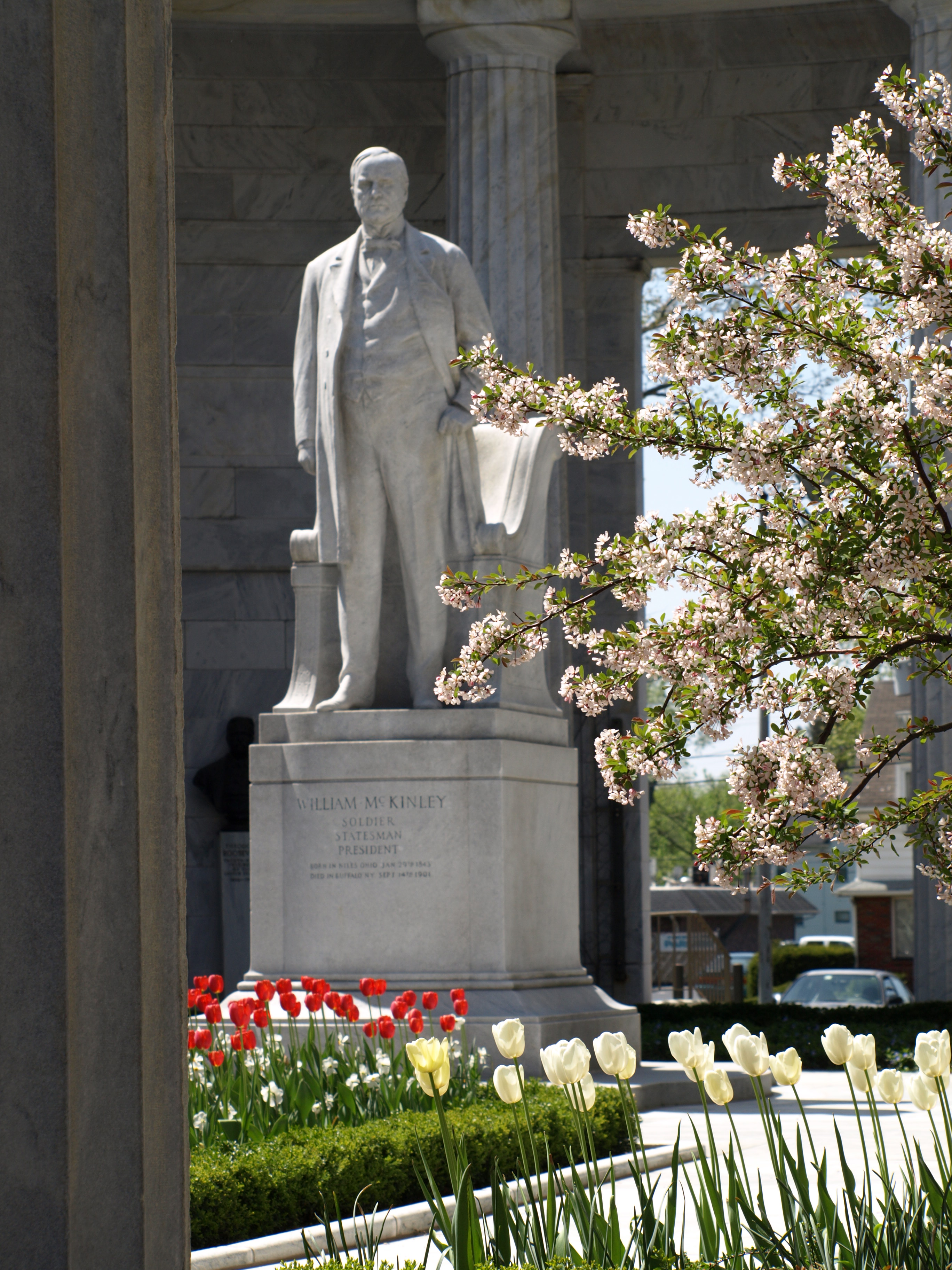 The National McKinley Memorial in Niles Ohio