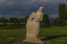 Headstone of Jane Treat